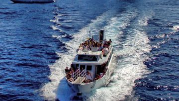 Capri by boat